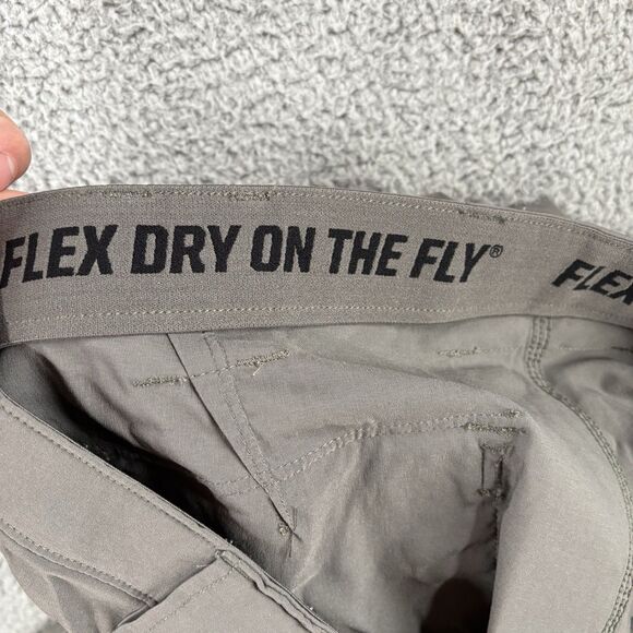 Duluth Trading Flex Dry on the Fly Cargo Hiking Pants Mens 44x30 Relaxed Fit - Picture 6 of 7